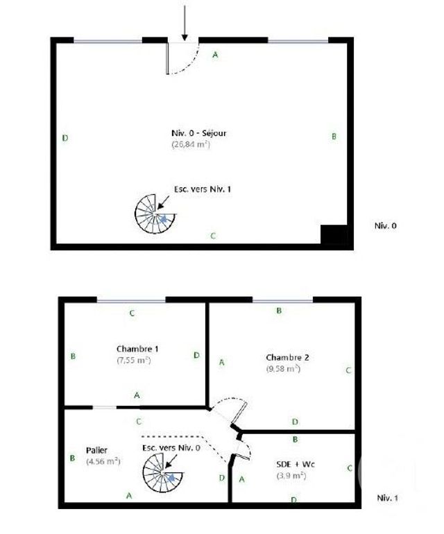 maison à vendre - 3 pièces - 52.43 m2 - LE KREMLIN BICETRE - 94 - ILE-DE-FRANCE - Century 21 K.B. Immobilier
