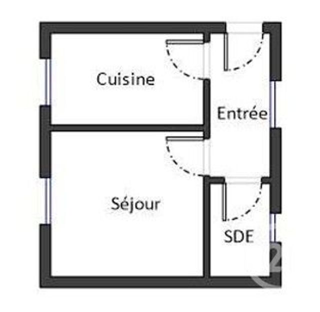 Appartement Studio à vendre - 1 pièce - 25.86 m2 - LE KREMLIN BICETRE - 94 - ILE-DE-FRANCE - Century 21 K.B. Immobilier