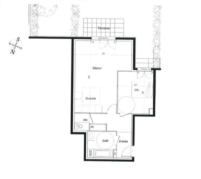 Appartement F2 à vendre - 2 pièces - 54.1 m2 - LE KREMLIN BICETRE - 94 - ILE-DE-FRANCE - Century 21 K.B. Immobilier