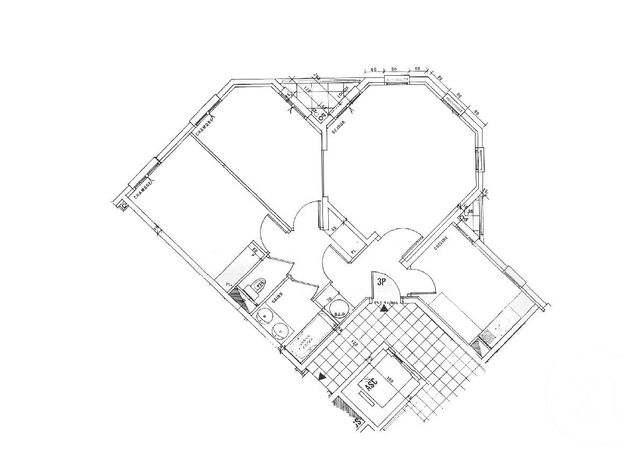 Appartement F3 à vendre - 3 pièces - 67.14 m2 - LE KREMLIN BICETRE - 94 - ILE-DE-FRANCE - Century 21 K.B. Immobilier