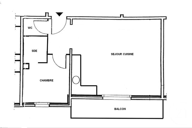 Appartement F2 à vendre - 2 pièces - 38.69 m2 - LE KREMLIN BICETRE - 94 - ILE-DE-FRANCE - Century 21 K.B. Immobilier