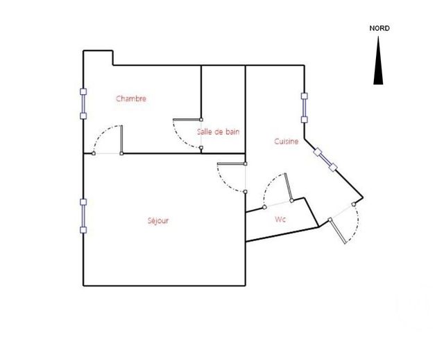 Appartement F2 à vendre - 2 pièces - 36.6 m2 - LE KREMLIN BICETRE - 94 - ILE-DE-FRANCE - Century 21 K.B. Immobilier