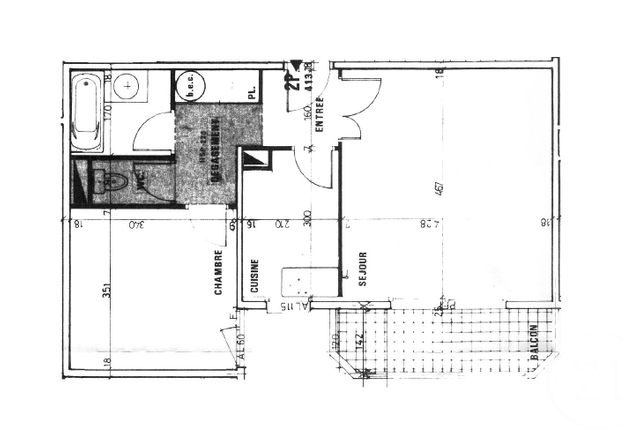 Appartement F2 à vendre - 2 pièces - 50.5 m2 - LE KREMLIN BICETRE - 94 - ILE-DE-FRANCE - Century 21 K.B. Immobilier