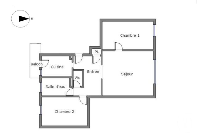 Appartement F3 à vendre - 3 pièces - 65.0 m2 - ST MAUR DES FOSSES - 94 - ILE-DE-FRANCE - Century 21 K.B. Immobilier